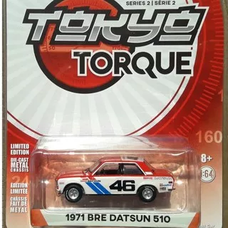 GREENLIGHT TOKYO TORQUE Series 2 - 1971 BRE DATSUN 510