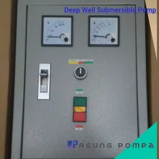 Panel WLC OMRON Pompa air celup submersible 3 HP 220 volt