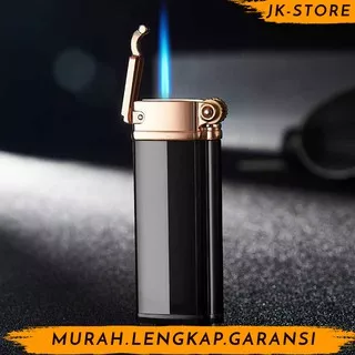 Firetric Korek Api Gas Butane Isi Ulang Compact Torch Lighter Windproof - JK-STORE