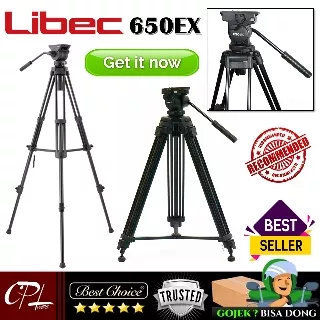 Libec TH 650 EX Video Tripod System / Libec 650EX / LIBEC TH-650EX