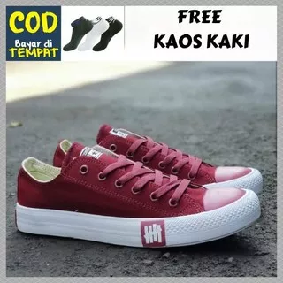 SEPATU CONVERSE ALL STAR MAROON STONE PREMIUM FLASH