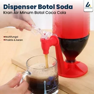 Dispenser Botol Soda Kran Air Minum Botol Coca Cola Multifungsi