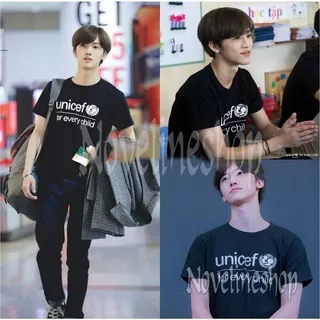 [COD] T-SHIRT KAOS KPOP NCT UNICEF FOR EVERY CHILD JAEMIN PREMIUM COTTON COMBED 30S