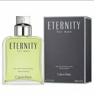 Parfum Original Eropa Calvin Klein Eternity Men 200ml(Big Size) - parfum Pria