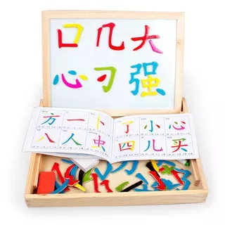 [SALE] Mainan Edukasi Papan Tulis Magnetic Radical Spelling King Magnetic Puzzle Board