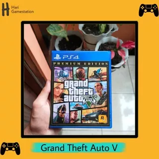 BD Kaset Game PS4 Grand Theft Auto V 5 GTA V 5 PS 4 PlayStation 4