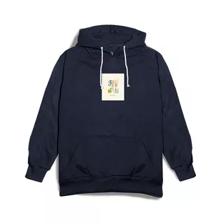 DELANEY NAVY PULLOVER HOODIE BY ENJOY MONDAY