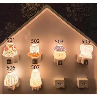 Lampu Tidur Keramik Mini