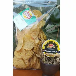 Lays Rumput Laut / Repack 250 gr/ Snack Kiloan / Cemilan Repack /Cemilan Original