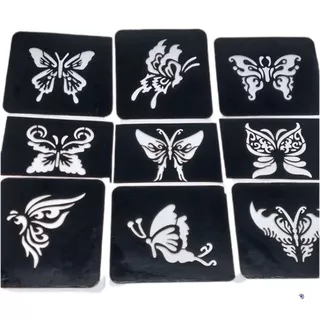 Cetakan stiker Mini Henna (SATU GAMBAR)