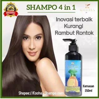 Shampo 4 in 1 kocha paling ampuh atasi rambut rontok,menghaluskan rambut dan ketombe yang membandel,wangi lavender