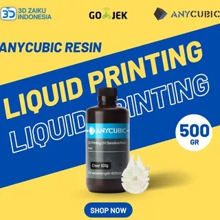 Anycubic Photon Resin 3D Printer Refill 500 Gram Stok Baru