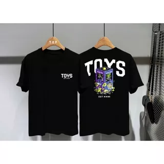 KAOS DISTRO WANITA BAJU MURAH KAOS T-SHIRT TOYS PREMIUM KAOS KAOS WANITA TERLARIS / KAOS PLAY GAME