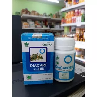 DIACAREHIU obat diabetes DIACARE HIU Herbal diabet isi 60kpsl herbal penurun gula darah