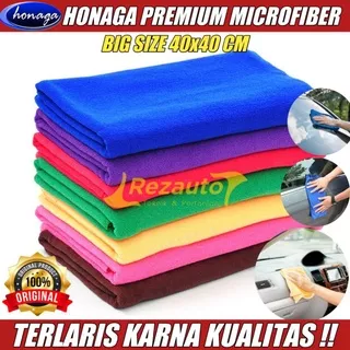 KAIN LAP MICROFIBER HONAGA/MICROFIBER DETAILING/KAIN PEMBERSIH SERBAGUNA