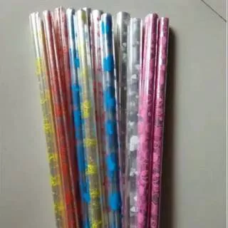 Plastik parcel motif / plastik bentuk lembaran