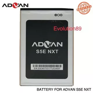 Baterai Advan S5E NXT Original battery batre