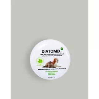 DIATOMIX OBAT SALEP JAMUR Kucing anjing kelinci musang Gatal Demodex Scabies  25GRAM