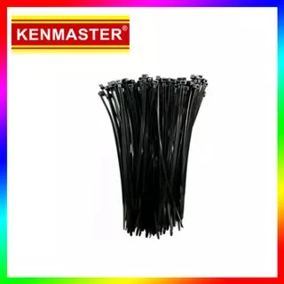 Kenmaster Nylon Kabel Ties 20 cm Cable Tis 3.6 x 200 mm 50 pcs Hitam