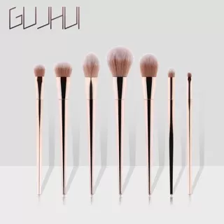 7pcs Gujhui Professional Makeup Brush blush on/powder/eyeshadow/foundation/shading/contour