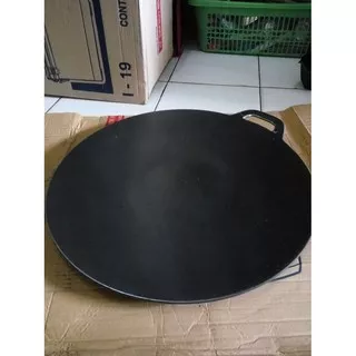 KUALI WAJAN LOYANG MASAK MARTABAK TELOR 30CM BESI BAJA BULAT 30 CM