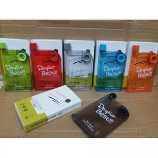 BOTOL MINUMAN/New Memo Bottle Do Your Best/NOTEBOOK PORTABLE CUP