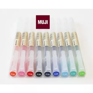 MURAH Muji Gel Ink Pen 0.38mm - pulpen - ballpoint - Blue