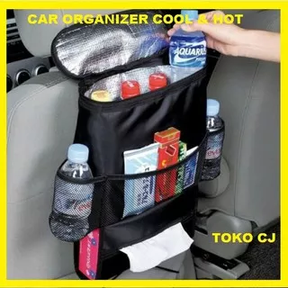 Interior - Otomotif - Aksesoris Mobil Car Organizer Bag Penahan Panas Dan Dingin / Tas Jok Mobil