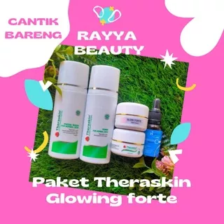 ??RAYYA?? THERASKIN PAKET GLOWING FORTE ,  TERASKIN PAKET GLOWING FORTE UNTUK KULIT NORMAL DAN BERJERAWAT