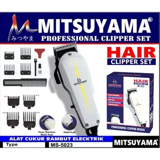 Alat Cukur Rambut Mitsuyama MS-5023 / Clipper Rambut Cukuran Rambut Elektrik Mitsuyama MS-5023