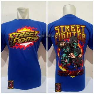 kaos Distro street fighter best seller