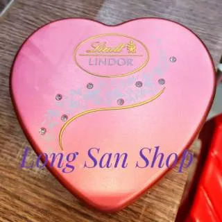 PROMO!! Lindt Lindor Crystal Pink Heart Chocolate Coklat Impor