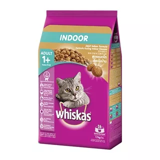 Whiskas Dry Adult 1+ POC® Indoor 450GR//Makanan Kucing Adult 450Gr