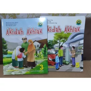 Buku Akidah Akhlak Yudhistira kelas 1-6 SD MI