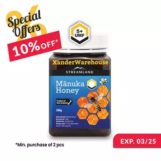 MADU MANUKA STREAMLAND UMF 5+ 500GR