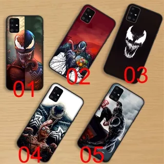 Black Soft Case Samsung S6 Edge A6 A7 A8 Star A9 Plus Venom Marvel