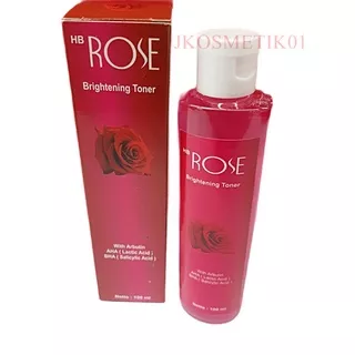 HB ROSE BRIGHTENING TONER 100ML ORIGINAL BPOM