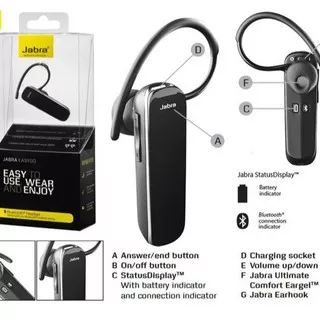 Headset Bluetooth Earphone Jabra Easy Go Headset Wireless Earphone Suara Mantap