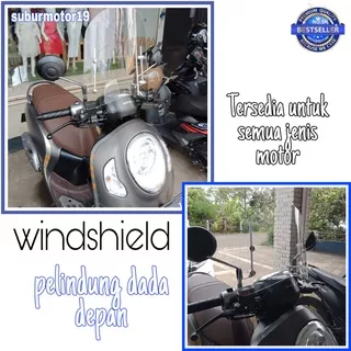 Windshield motor universal / visor temeng universal / windshield beat / windshield vario / windshield/winsil/tameng angin/visor/visor angin/pelindung dada/windsil/windsild beat karbu /windsild variasi/windsild vario/windsild scoopy/windshield scoopy/tame