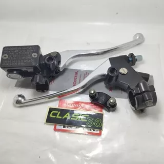 master rem atas assy CB 150 R sepaket + silver  baut handel set dudukan handel kopling Tiger Megapro Verza master rem depan Tiger Revo Tiger lama Verza handel kiri kanan dudukan spion kiri Megapro tiger master rem atas CBR 150 Sonic cb 150 r