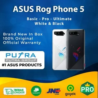 (RESMI) ASUS ROG Phone 5 Pro Basic - Ultimate - 512GB 256GB 128GB 5G SD888 Original TAM 1 Tahun