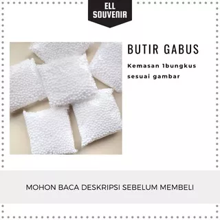 BUTIR GABUS PUTIH / WARNA / GABUS SOUVENIR