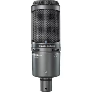 Audio Technica AT2020 USB Plus - Cardioid Condenser USB Microphone