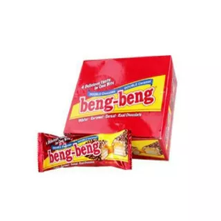 Beng-beng Caramel Crispy Wafer - 1 box isi 20 pcs