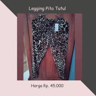 celana legging macan tutul/ celana motif macan tutul