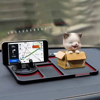 ?shanhai? Multifunctional Car Anti-Slip Mat Auto Phone Holder Non Slip Sticky Anti Slide Dash Phone Mount Silicone Dashboard Car Pad Mat