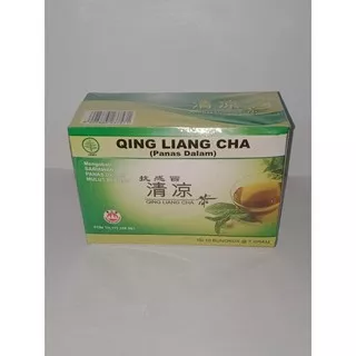 QING LIANG CHA Liang Teh / Jamu Untuk Panas Dalam 1 Kotak isi 10bks