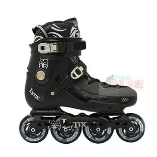 Sepatu Roda Slalom Inline Skate LYNX Blacken