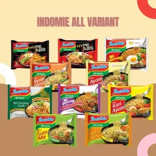 Indomie Mie Instan All Variant / Indomie Goreng / Indomie Soto / Indomie Kari / Indomie Ayam Bawang
