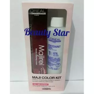 MAJI COLOR KIT & MINI OXYDANT 75ML - CAT RAMBUT LOREAL